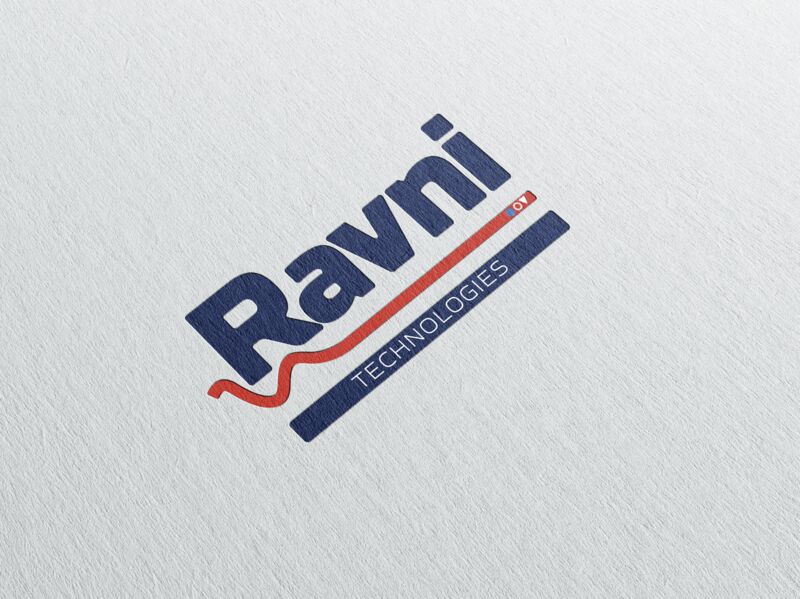 Rebranding logo RAVNI technologies